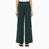 AMIRI AMIRI FOREST GREEN WOOL TROUSERS