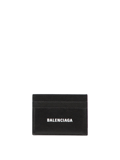 Balenciaga Cash Card Holders In Black