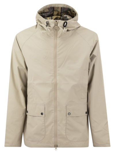 Barbour Domus - Hooded Jacket In Sand