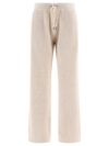 BRUNELLO CUCINELLI BRUNELLO CUCINELLI SEQUIN EMBELLISHED RIBBED TROUSERS