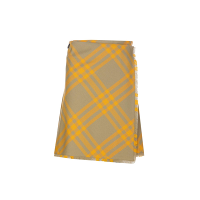 BURBERRY BURBERRY KILT STYLE SKIRT