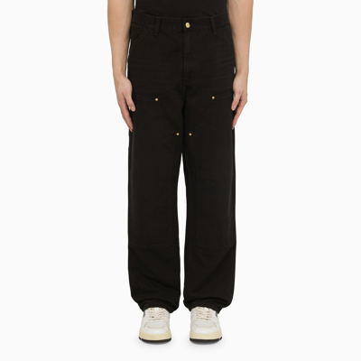 CARHARTT CARHARTT WIP BLACK DOUBLE KNEE PANT