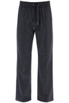Dolce & Gabbana Virgin Wool Flannel Straight Pants