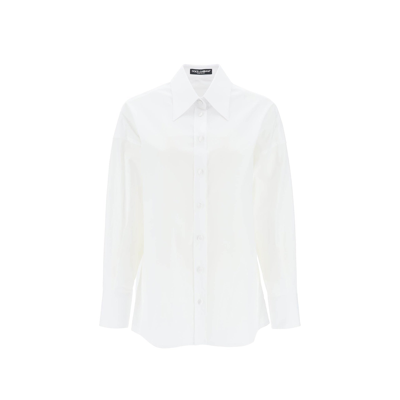 Dolce & Gabbana Cotton Shirt In White