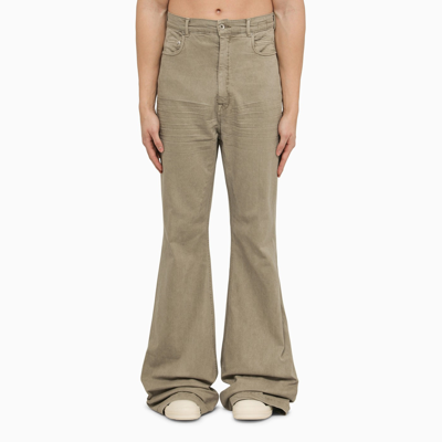 Drkshdw Pearl Bolan Bootcut Trousers In Grey