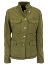 Fay Giacca Stile Militare Sahariana