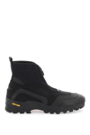 Ganni Layered Effect Technical Ankle Boots