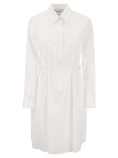 Max Mara Juanita Midi Shirt Dress In White