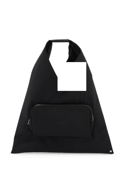 Mm6 Maison Margiela Japanese Classic Medium Bag In Black