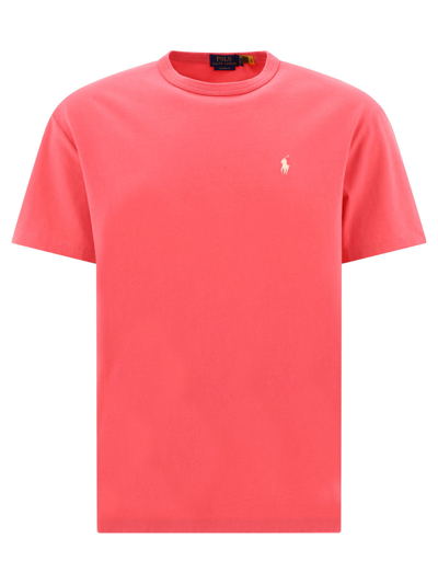 Polo Ralph Lauren Pony T Shirt In Red