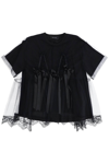 SIMONE ROCHA SIMONE ROCHA TULLE TOP WITH LACE AND BOWS