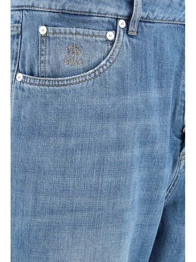 Brunello Cucinelli Jeans In Blue