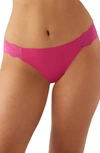 B.tempt'd By Wacoal Inspired Eyelet Bikini In Raspberry Sorbet