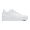 Maison Margiela Mm1 Low-top Leather Trainers In White