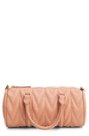 MANGO QUILTED DOUBLE HANDLE CROSSBODY BAG