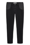 Mango Skinny Jean In Black In Black Denim