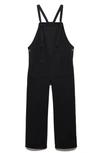 Mango Maternity Denim Dungarees Black Denim In Black Denim