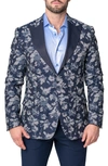 Maceoo Peak Premier Blue Sport Coat In Blue
