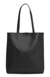 Mango Women's Leather Shopper Bag In Black