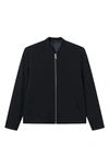 Les Deux Como Twill Jacket In Black