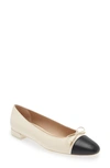 STUART WEITZMAN SLEEK BOW FLAT