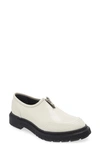 Adieu Creeper Sole Derby In Ivory