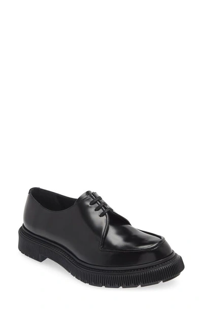 靴 adiev type124 classic derby Adieu Men's Type 124 Classic Derby in Black Adieu