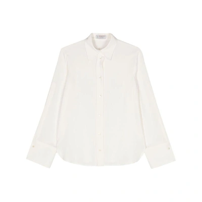 Alberto Biani Long-sleeve Shirt In White