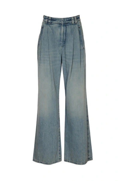 Brunello Cucinelli Jeans In Vintage Denim Baffi E Molature