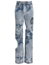 Off-white Sky Meteor Cool Baggy Jeans