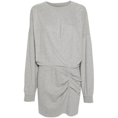 Isabel Marant Étoile Samuela Mini Dress In Grey