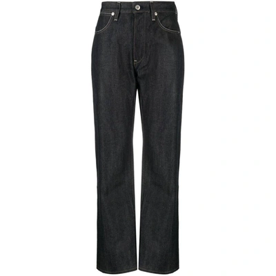 Jil Sander W Denim Slim Trouser Jeans In Blue