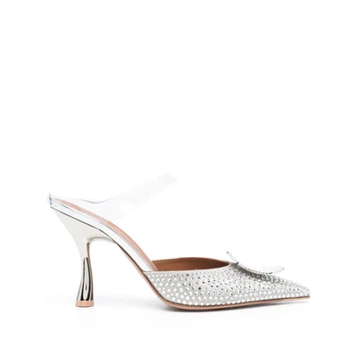 Malone Souliers Shoes In Silver