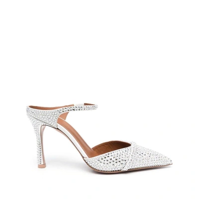 Malone Souliers Shoes In Silver