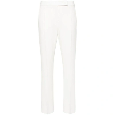 Max Mara Pianoforte Pants In White