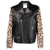 MOSCHINO MOSCHINO LEATHER OUTERWEARS