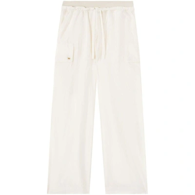 Palm Angels Pants In White
