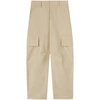 Palm Angels Metal Frame Cargo Pants In Neutrals