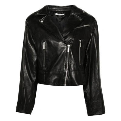 Rev The Ariadne Leather Jacket In Black