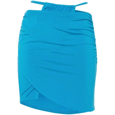Rev The Jamie Mini Skirt In Blue