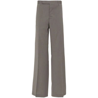 Rick Owens Trousers In Brown