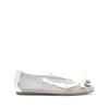 Simone Rocha Bell Charm Crochet Ballet Flat