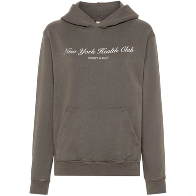 Sporty And Rich Sporty & Rich Sweatshirts In Black