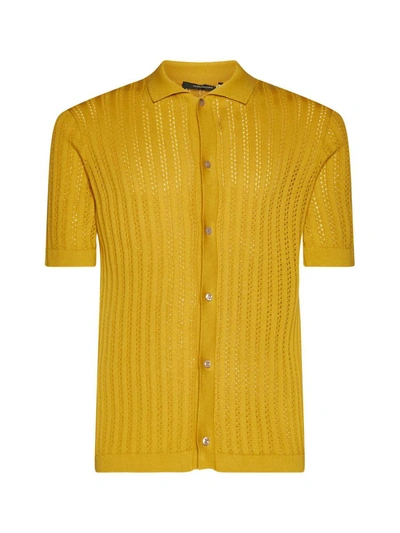 Tagliatore Shirt In Yellow