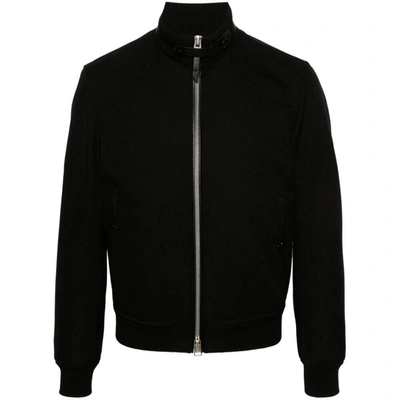 Tom Ford Outerwears In Black