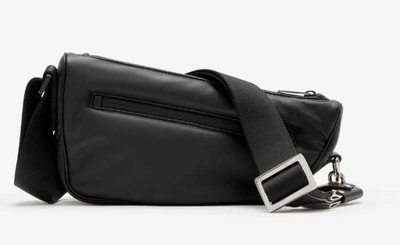 Burberry Shield Mini Shoulder Bag In Black