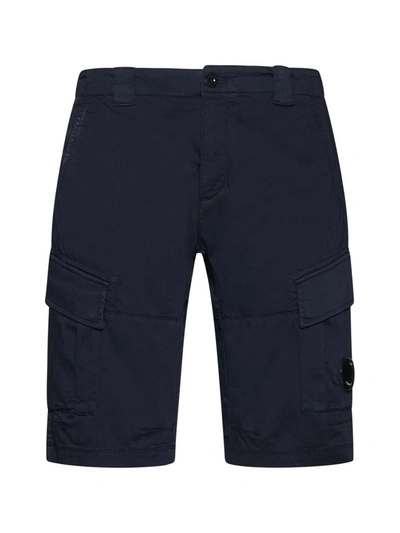 C.p. Company Shorts In Total Eclipse