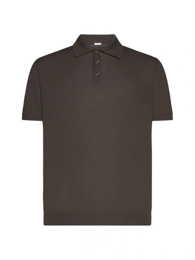 Malo Polo Shirt In Mud