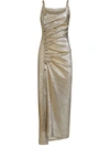 Rabanne Dress Paco  Woman Color Gold In Gold