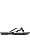 Versace Jeans Couture Sandals In Black